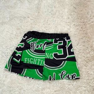Graphic athletic shorts
